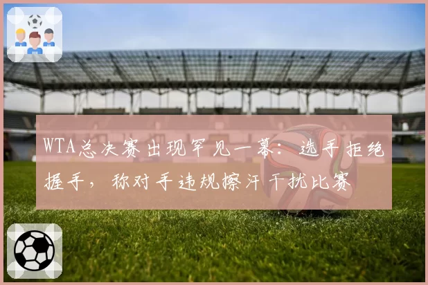WTA总决赛出现罕见一幕：选手拒绝握手，称对手违规擦汗干扰比赛